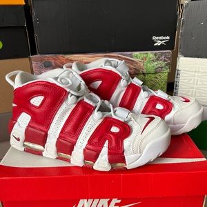 COPY - Nike Air More Uptempo White/Red 2015
